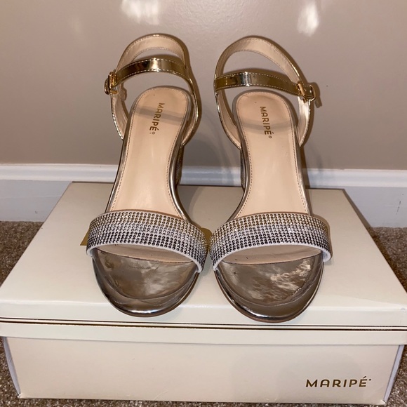 MARIPÈ Rhinestone Heels - Picture 2 of 4